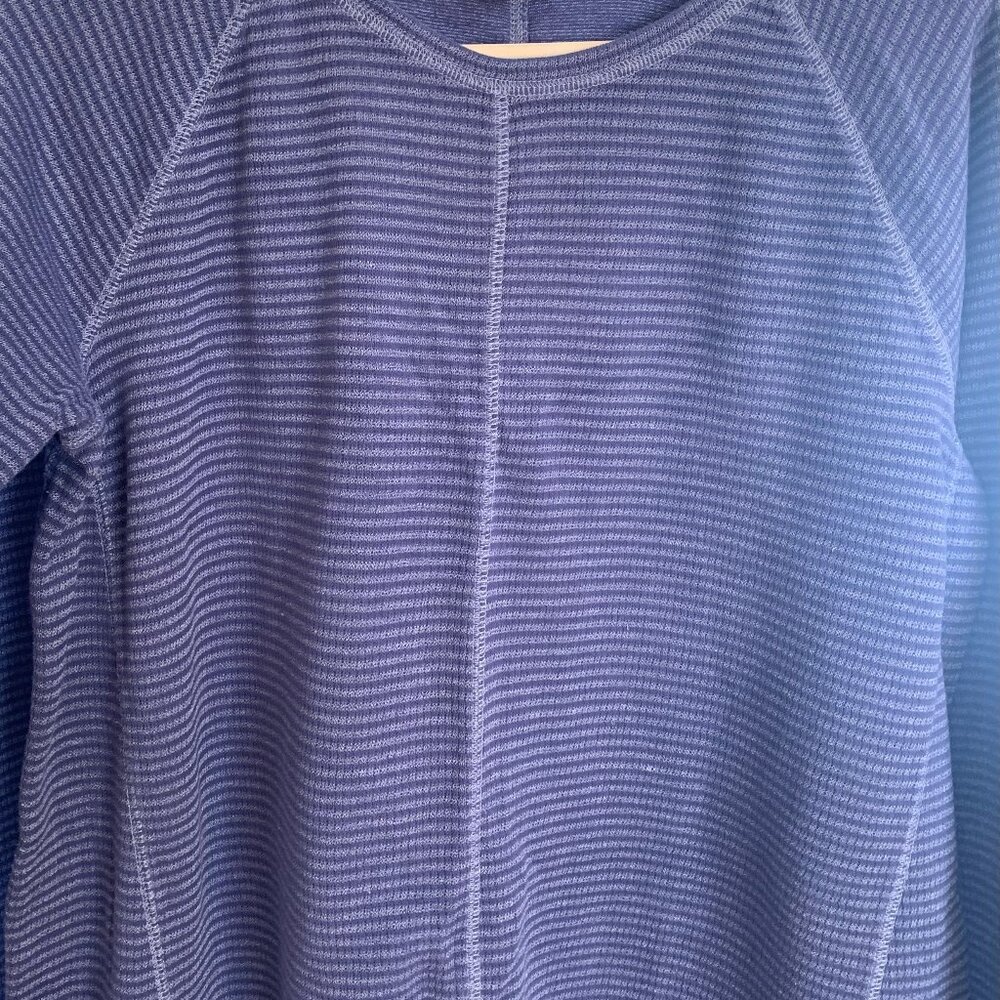 J.JILL TUNIC PURPLE THERMAL SIZE LARGE